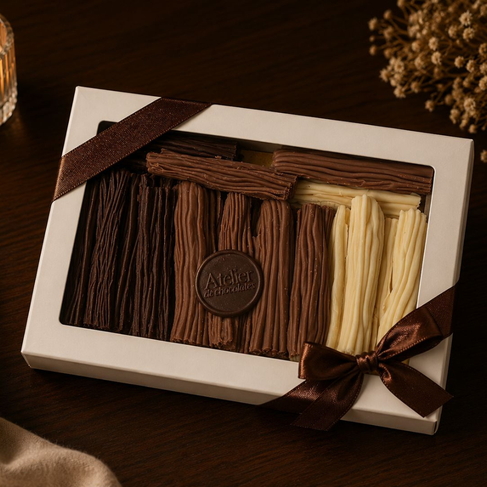 Chocolates en Rama Artesanales · Selección Tres Chocolates · Caja Grande