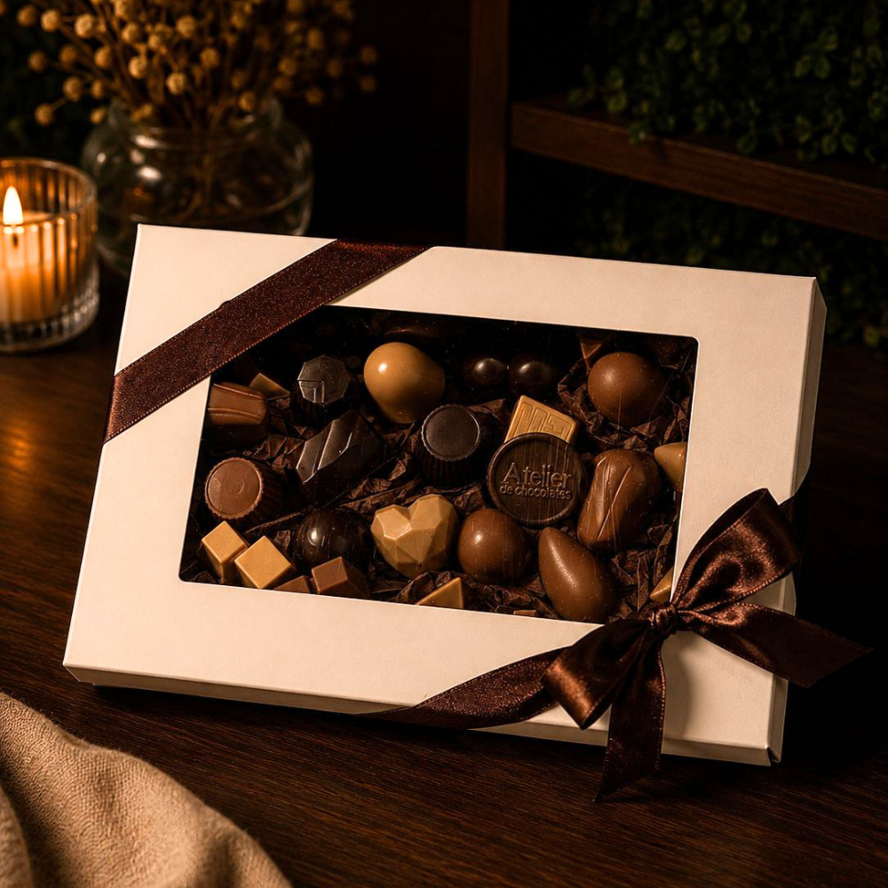 Bombones Artesanales Surtidos · Selección 28 Piezas