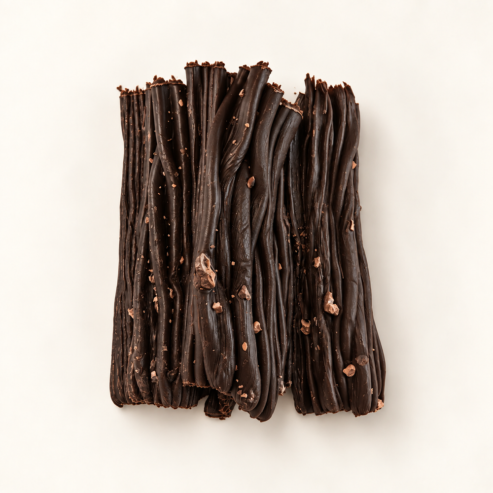 Chocolate en Rama 70% Cacao con Nibs de Cacao