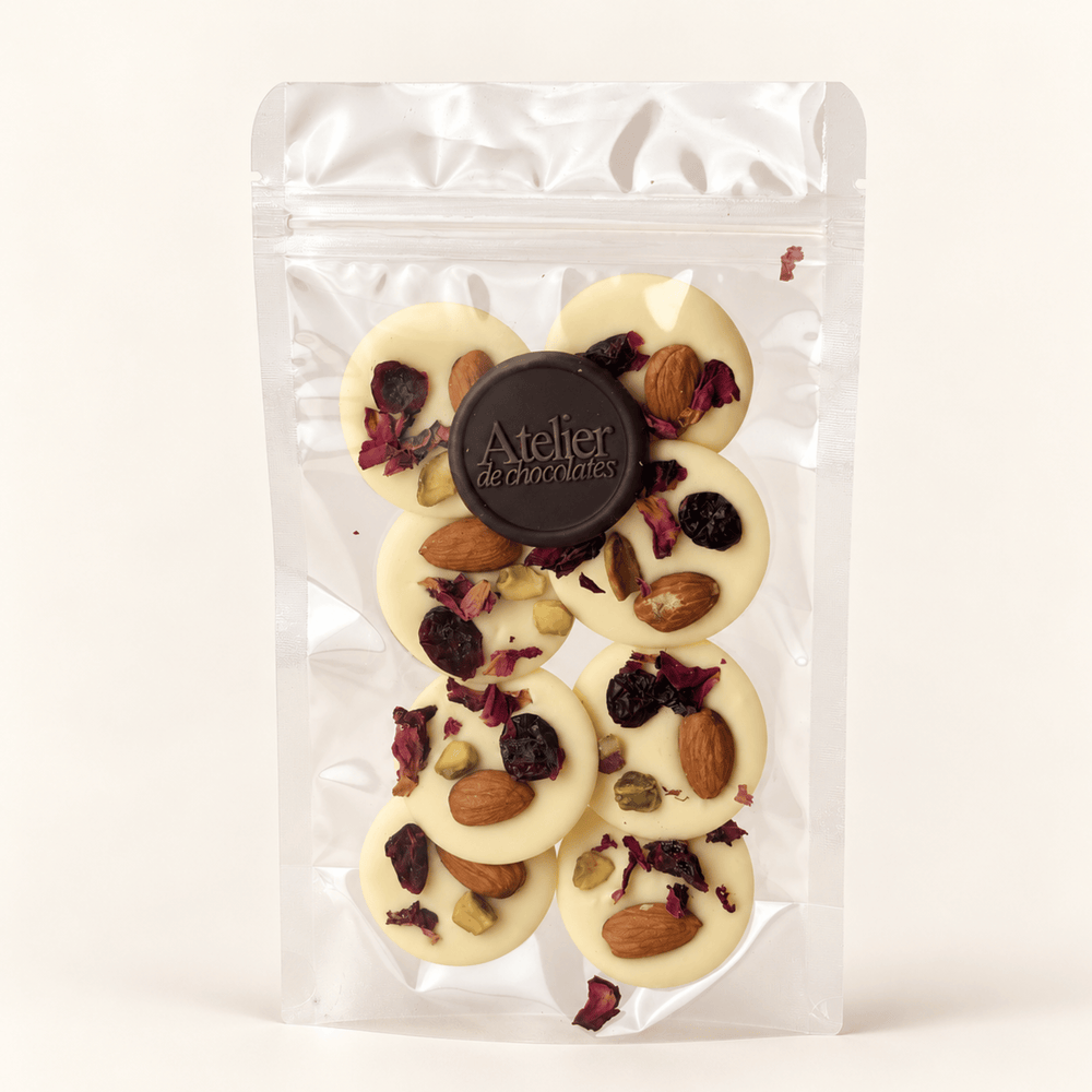 Mendiant Chocolate Blanco